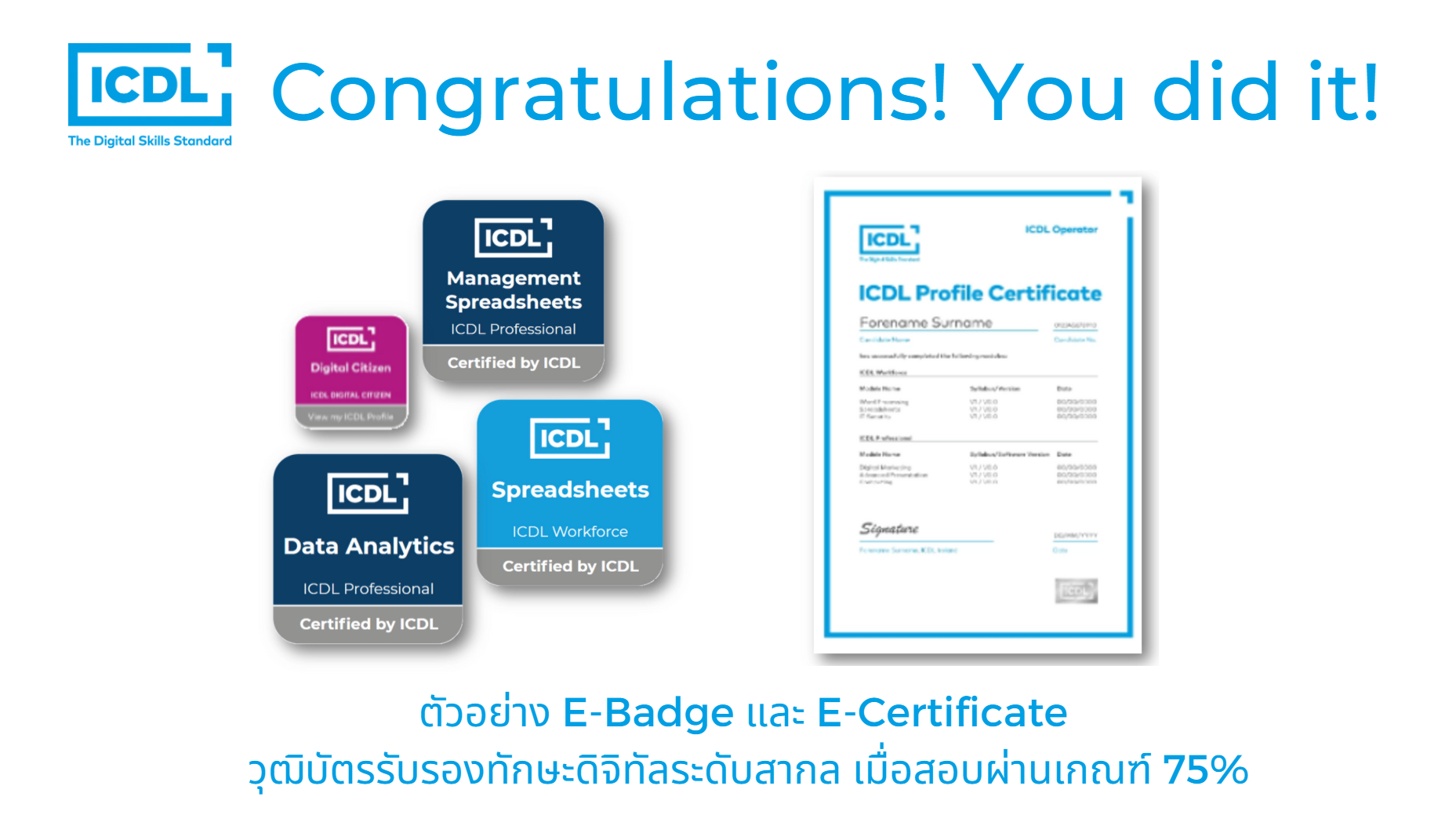 E-Certificate